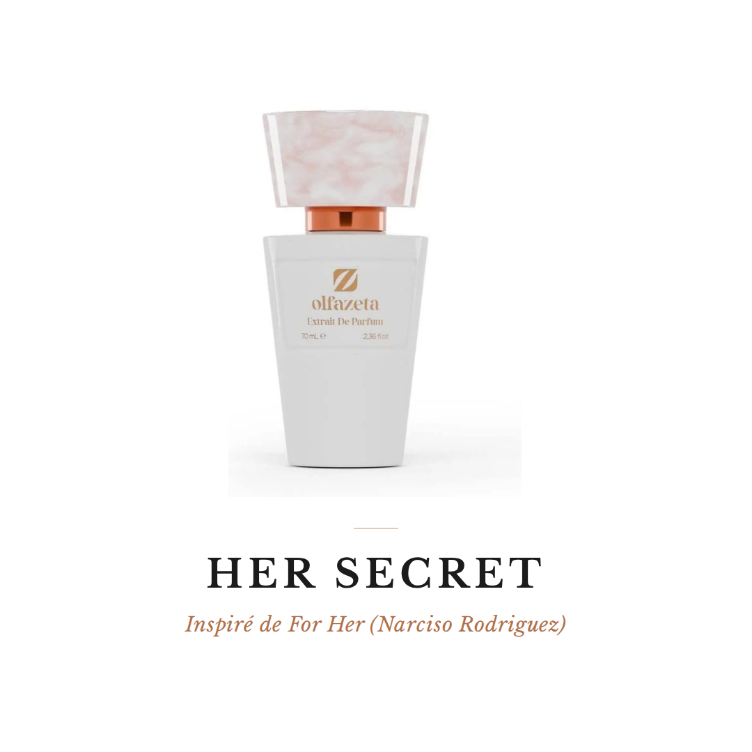 HER SECRET – Inspiré de For Her (Narciso Rodriguez)