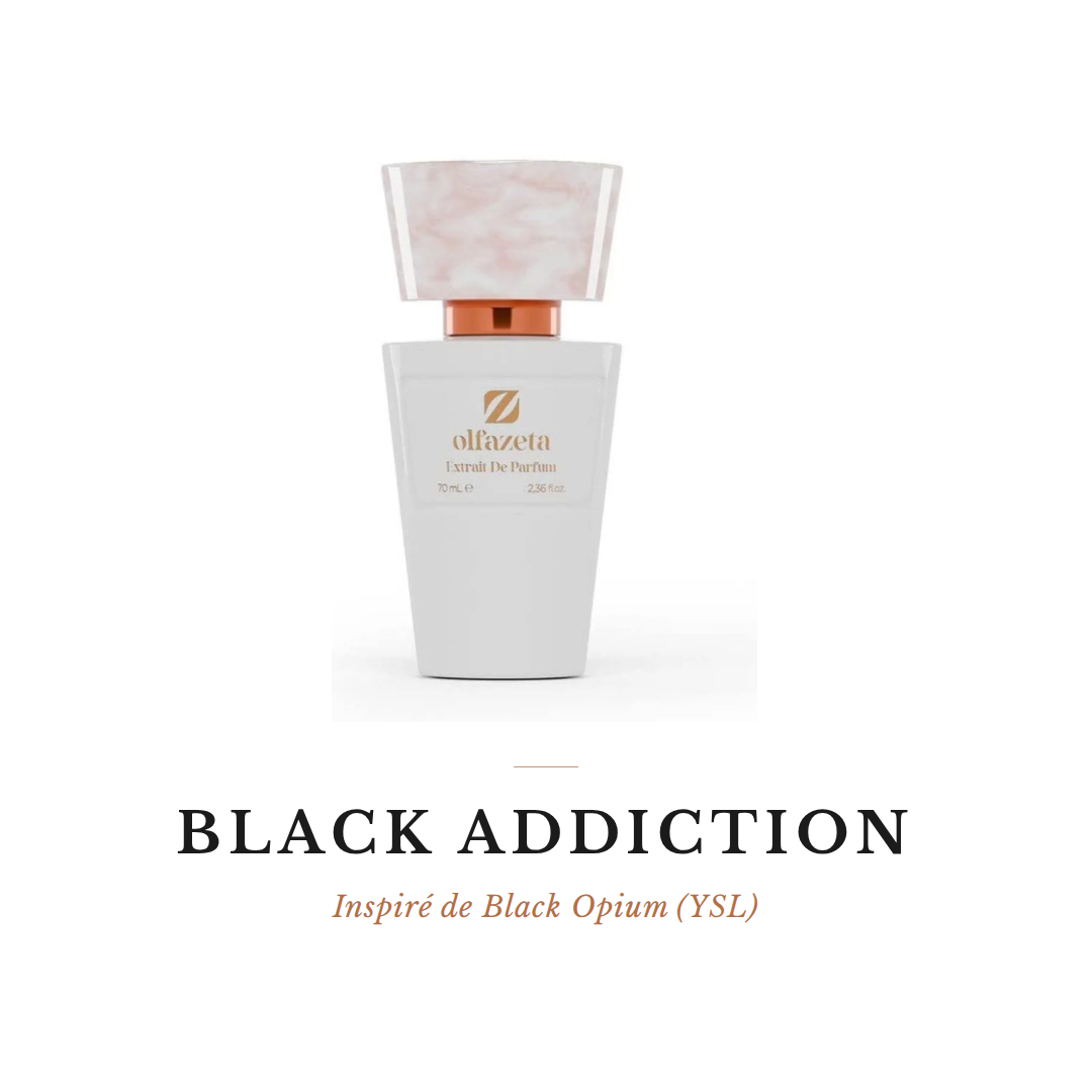 BLACK ADDICTION – Inspiré de Black Opium (YSL)