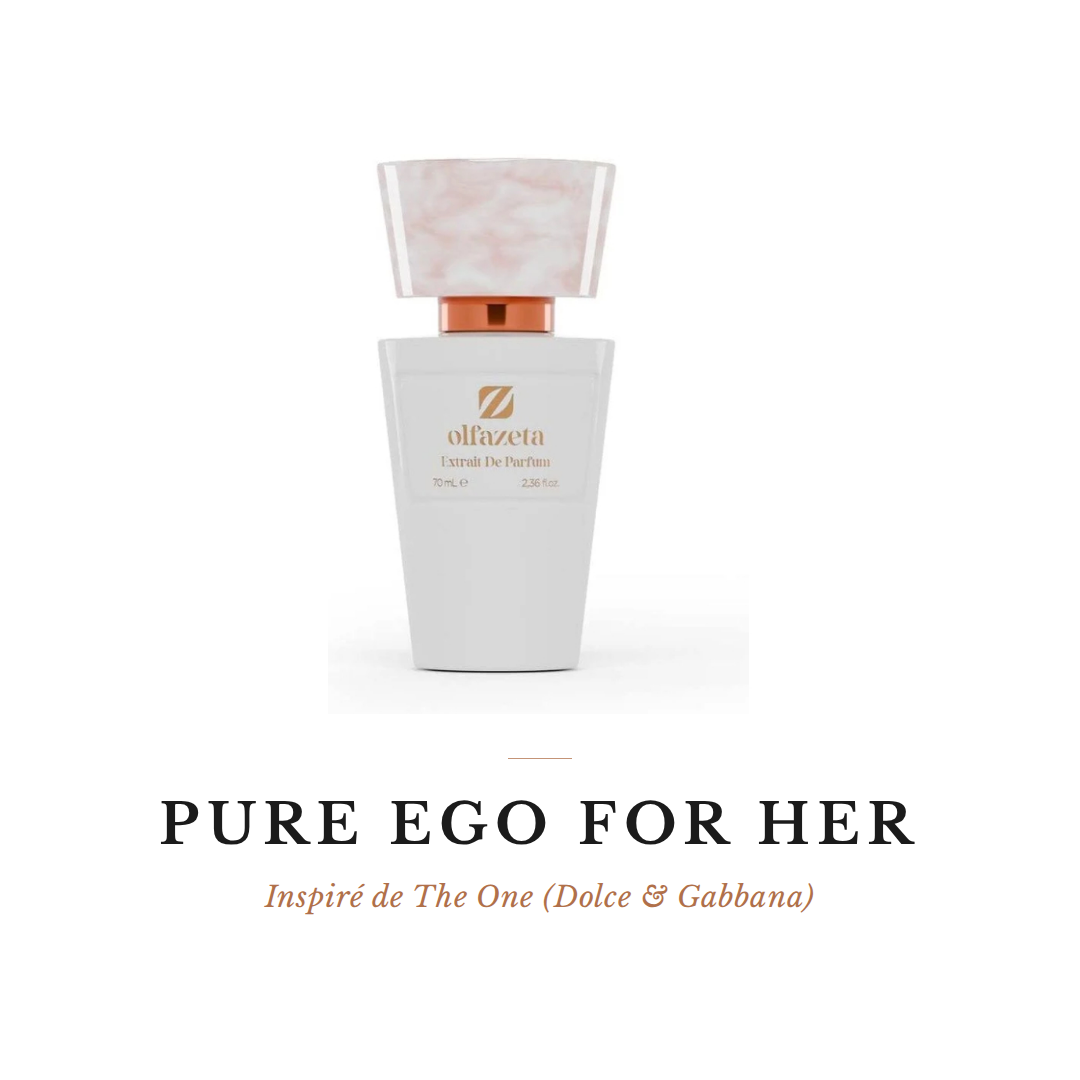 PURE EGO FOR HER – Inspiré de The One (Dolce & Gabbana)