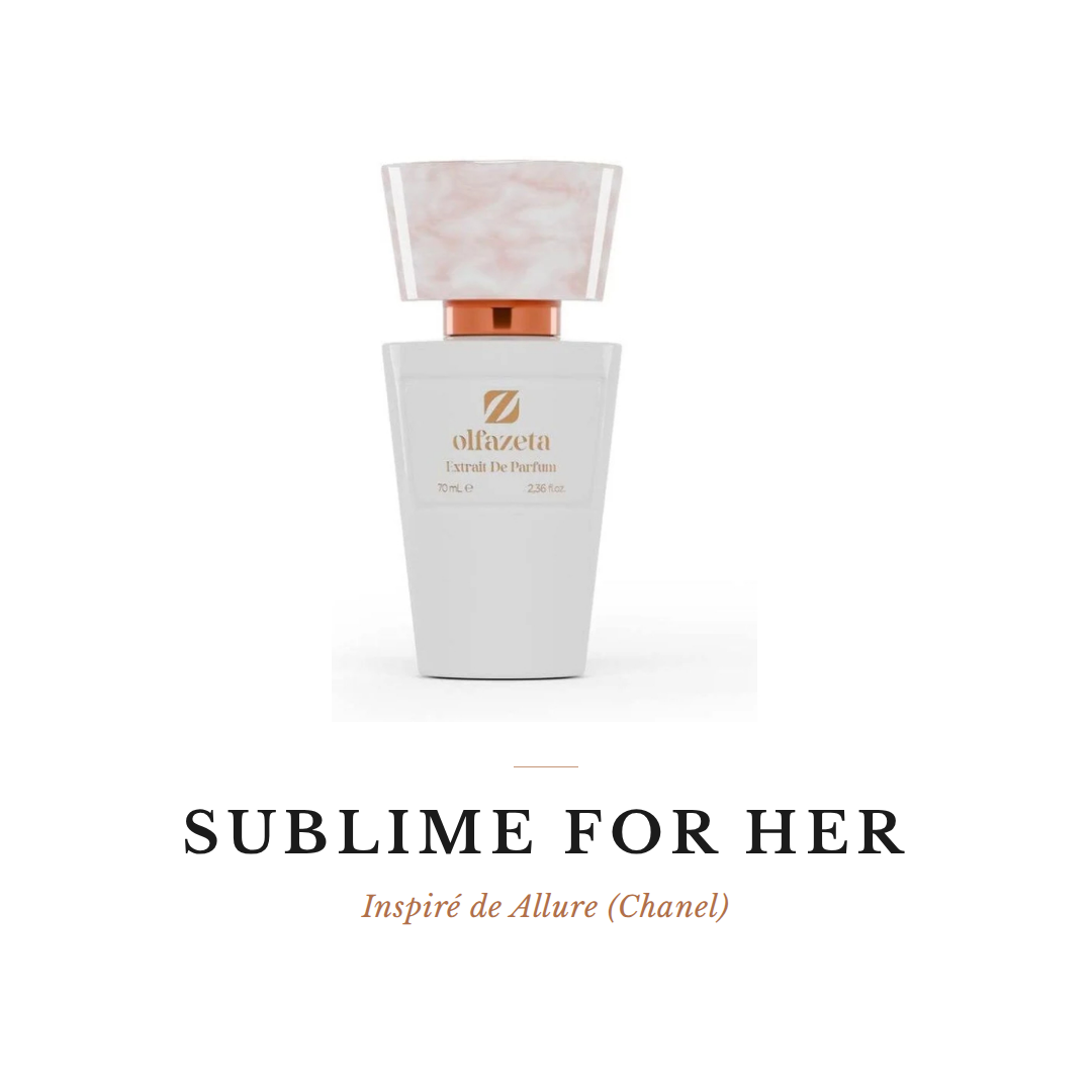 SUBLIME FOR HER – Inspiré de Allure (Chanel)