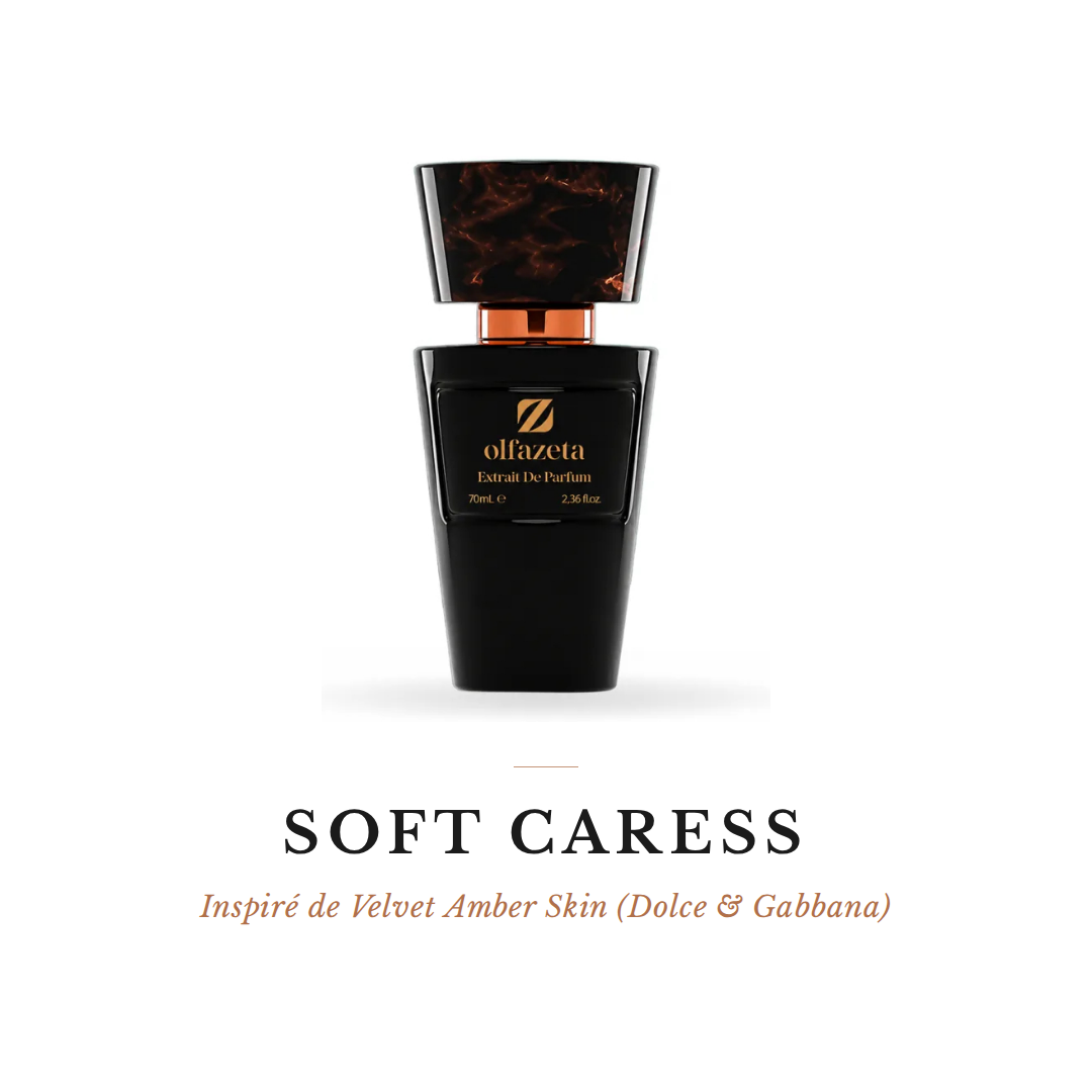 SOFT CARESS – Inspiré de Velvet Amber Skin (Dolce & Gabbana)