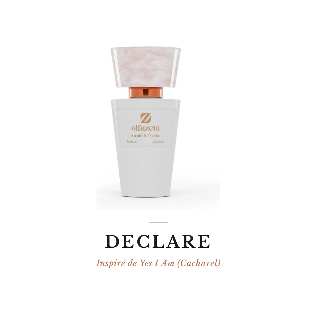 DECLARE – Inspiré de Yes I Am (Cacharel)