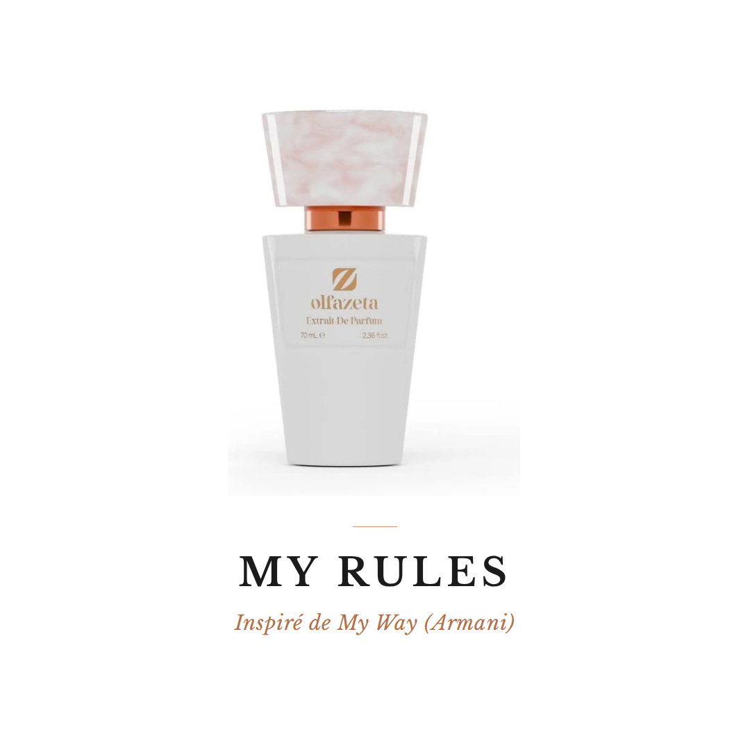 MY RULES – Inspiré de My Way (Armani)